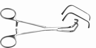 Зажим сосудистый эластичный зубчатый с фиксатором (по Сатинскому) №1 З-106