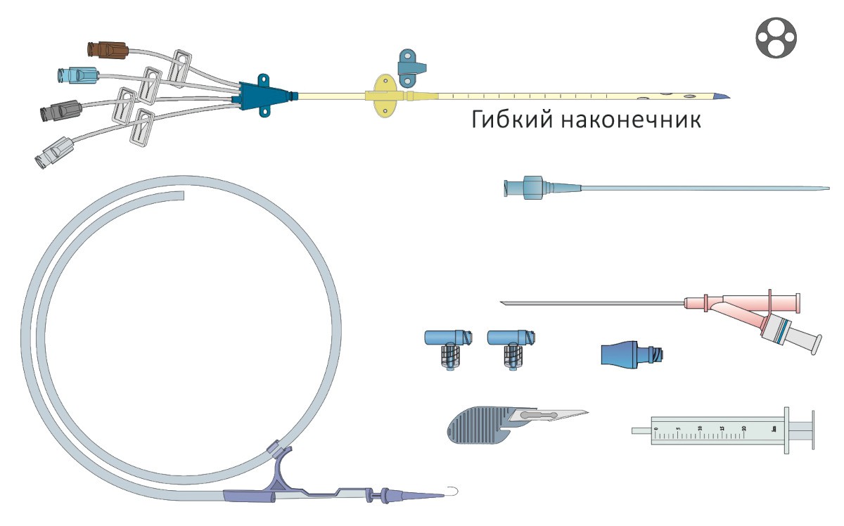 Центральный венозный катетер Biometrix Centra-Line HH - изображение 2