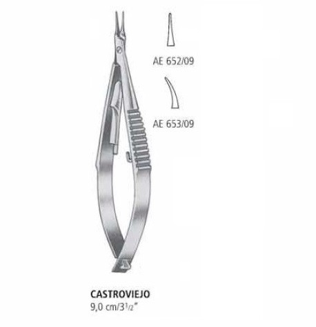 Микроиглодержатель CASTROVIEJO AE 652/09, 653/09