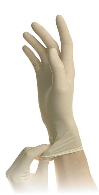 Перчатки хирургические латексные SFM опудренные с валиком - изображение 2