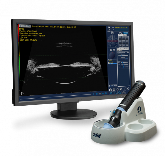 Офтальмологический ультразвуковой UBM-сканер Accutome UBM Plus