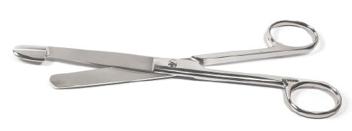 Ножницы анатомические кишечные прямые 205 мм Н-1 ТП арт.350-1